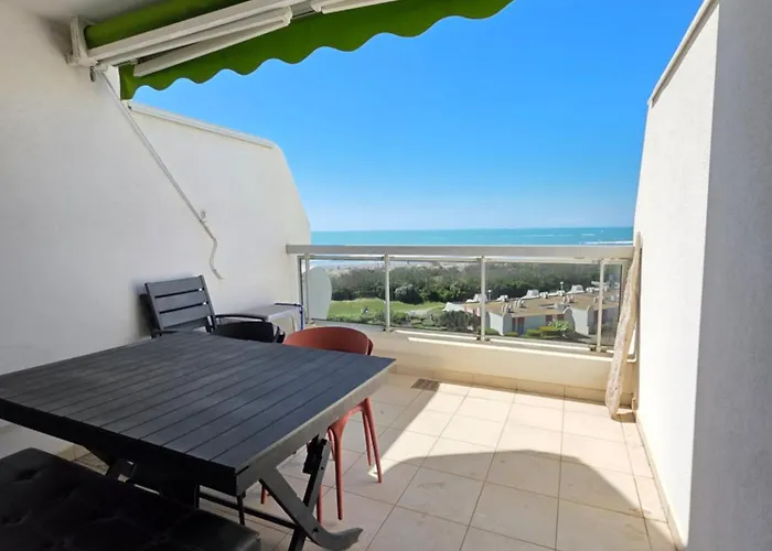 Appartement Arena Vue Incroyable Clim Wifi Parking La Grande-Motte